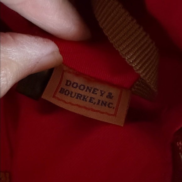 Dooney & Bourke Pebble Grain Leather Satchel Mint Green Excellent Condition - Picture 12 of 13